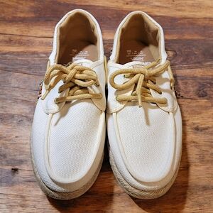 Chimmy Churry "Nautical Dreadlock" Vegan Handmade Lace Up Loafers - Size 9.5